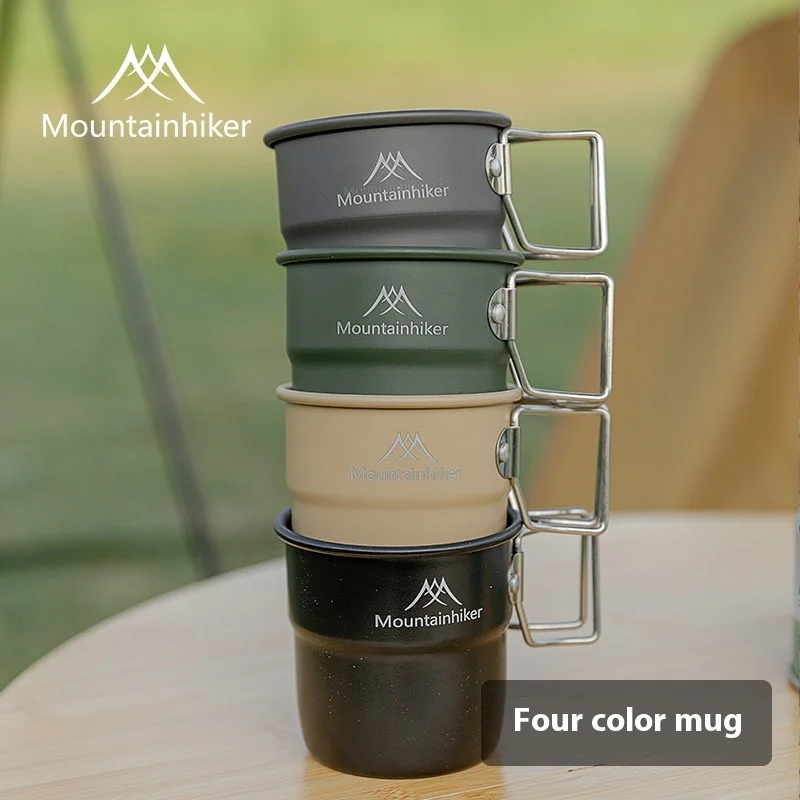 Camping Cooking And Dining Set - Mountainhiker Кемпинговые чашки Алюминиевые чашки Дорожные