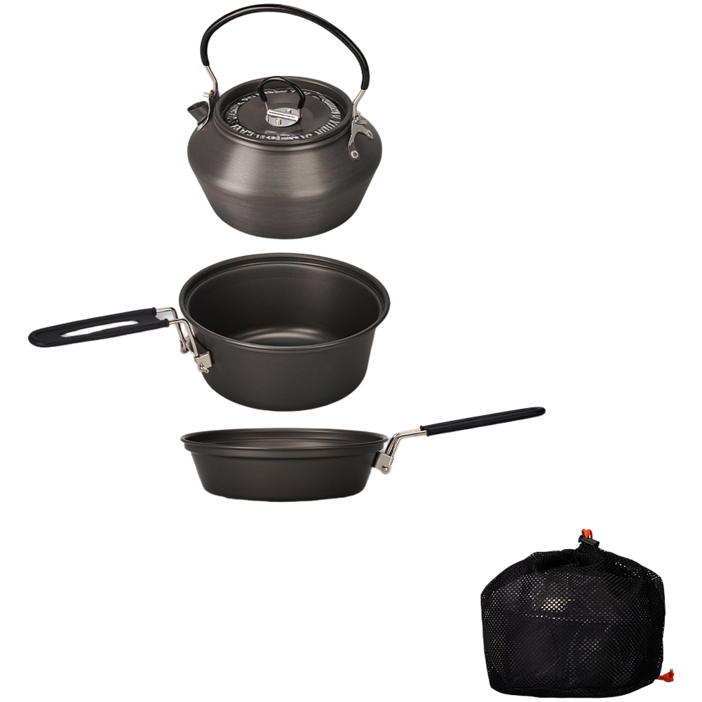 Camping Cooking Set Lightweight - Легкий набор походной посуды из алюминиевого