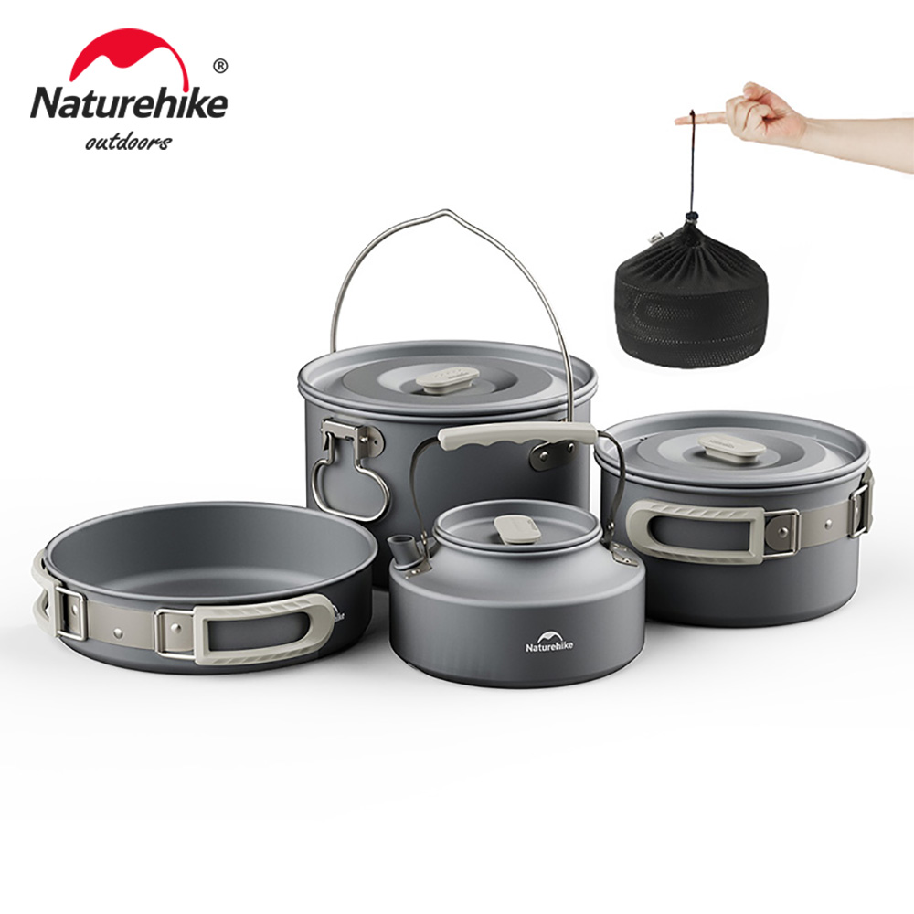 Camping Cooking Set Jetboil - Naturehike набор посуды для кемпинга, уличная