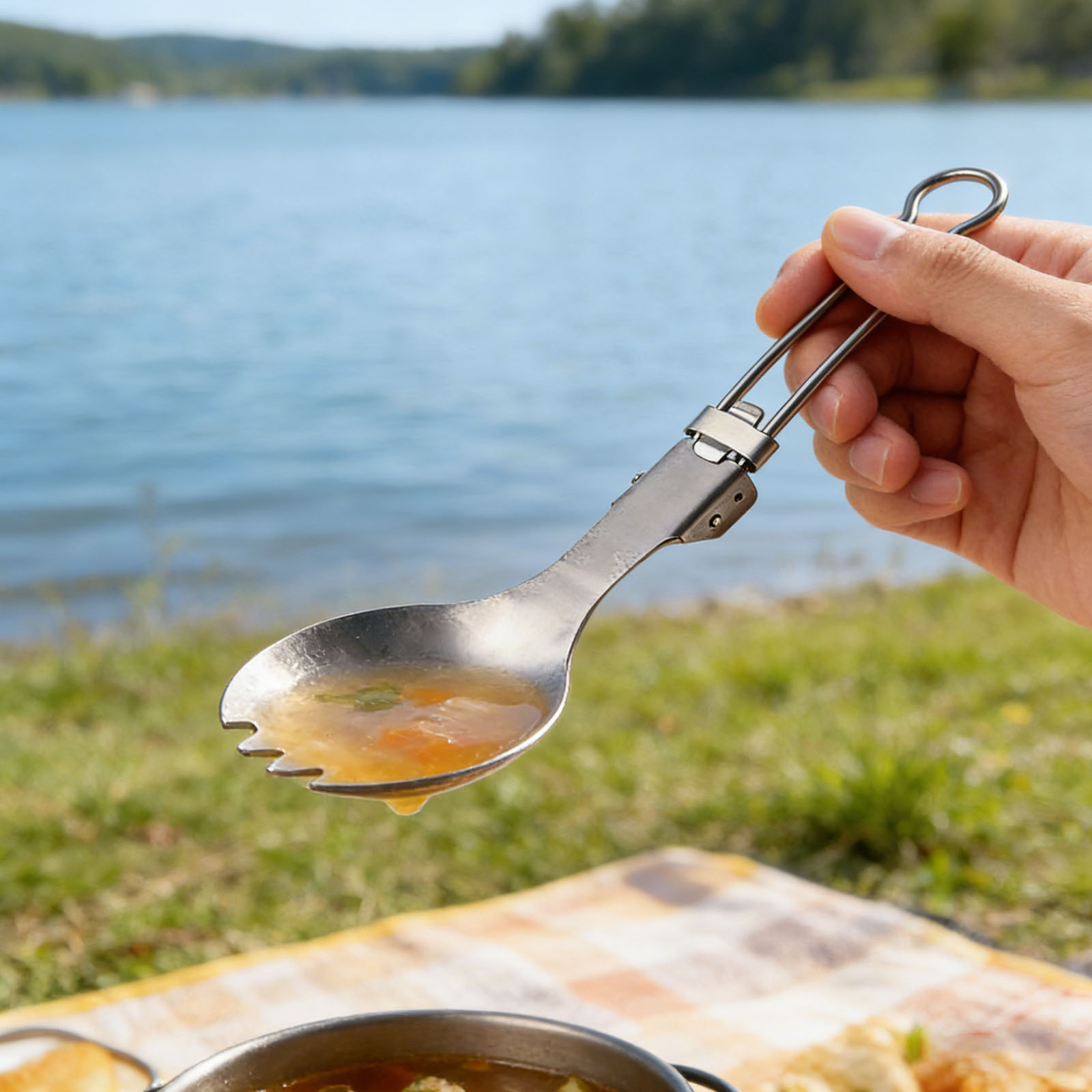 Набор столовых приборов из чис – обзор и цена Camp Spork Set