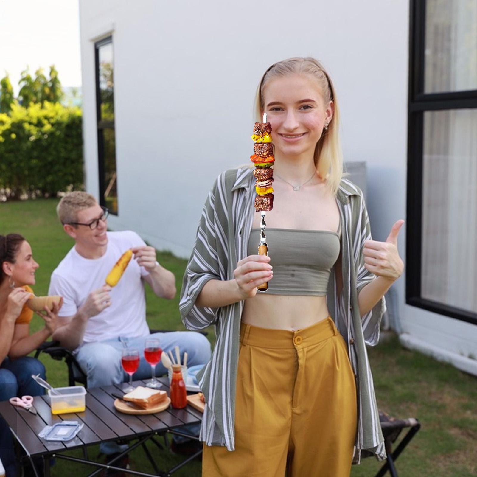 Металлические шампуры для грил – обзор и цена Camping Cooking Vegetables