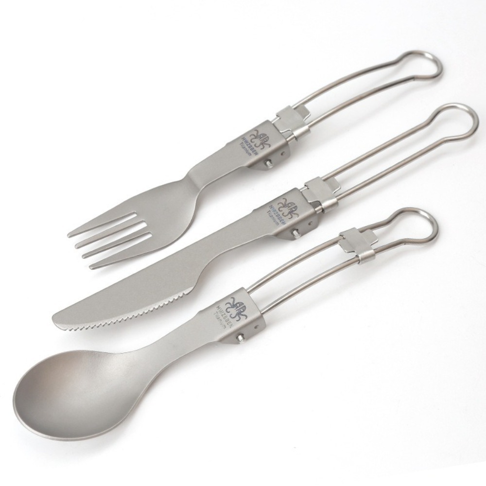 Полуполированный титановый скл – обзор и цена Camp Spork Set