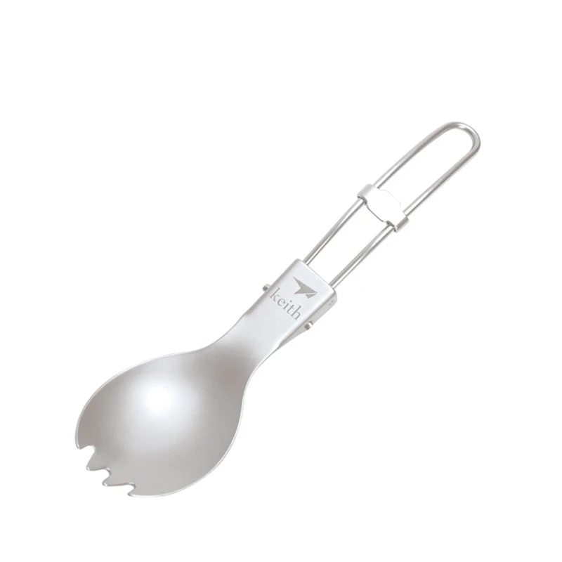 Keith уличная титановая складн – обзор и цена Camp Spork Set